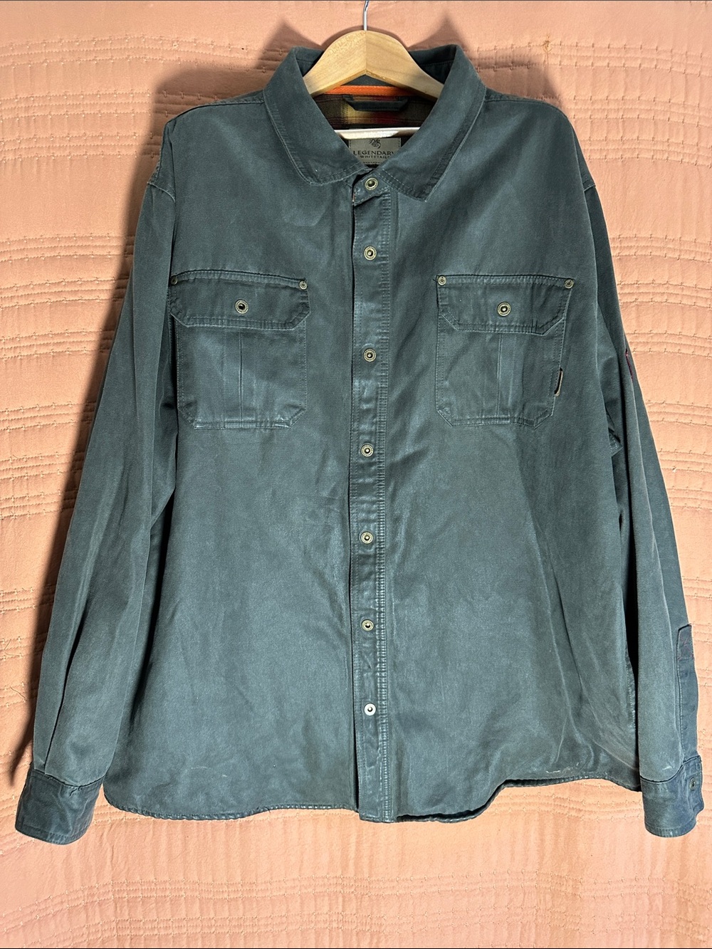 Legendary Whitetails Slate Green Lightweight Shirt Jacket